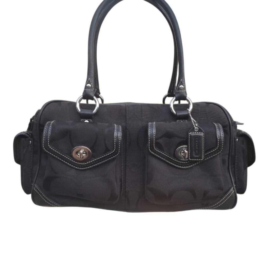 Coach Black Shoulder Bag